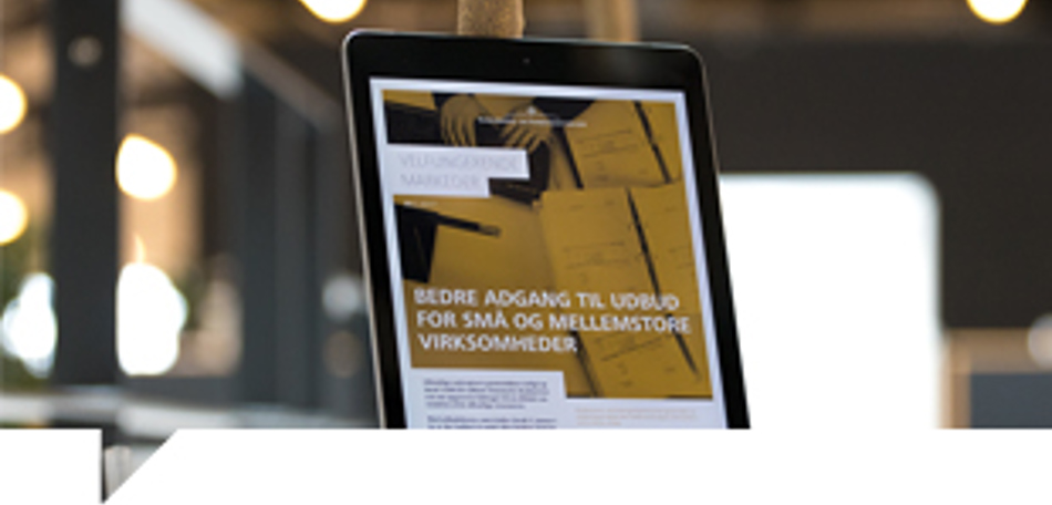 Bedre adgang til udbud