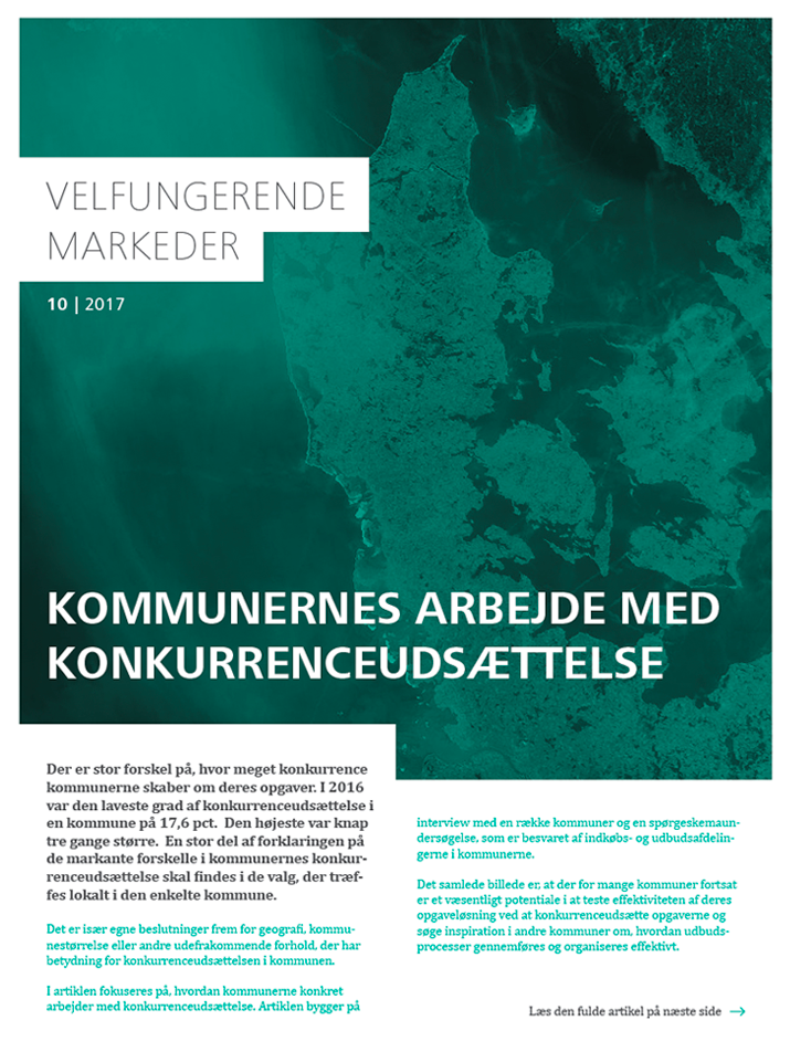 Kommunernes arbejde med konkurrenceudsættelse