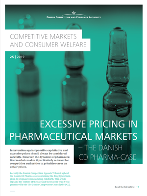 Excessive pricing in pharmaceutical markets