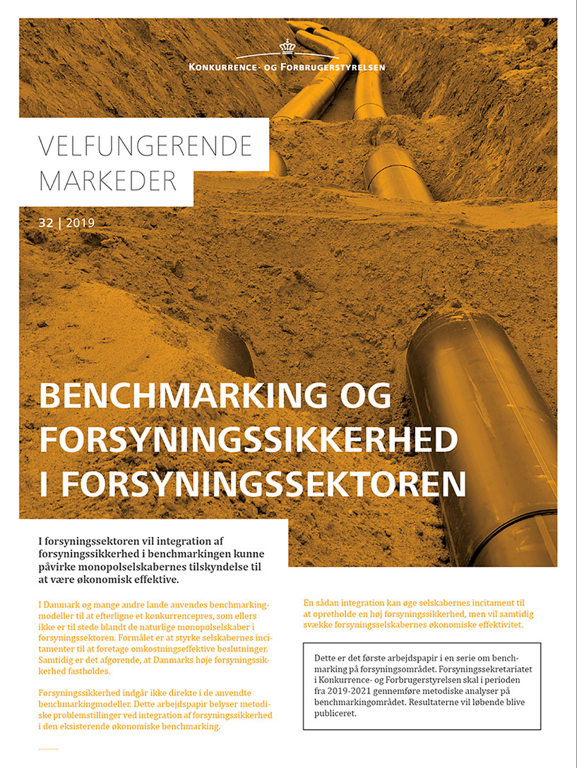 Benchmarking og forsyningssikkerhed i forsyningssektoren