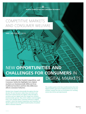 New opportunities and challenges for consumers in digital markets