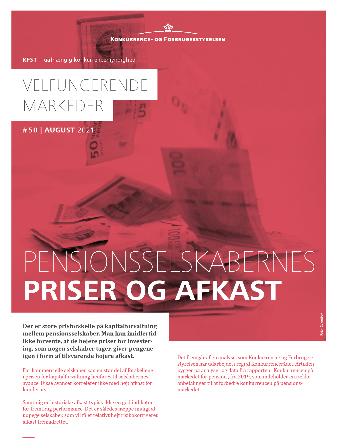 pensionsselskabernes priser og afkast