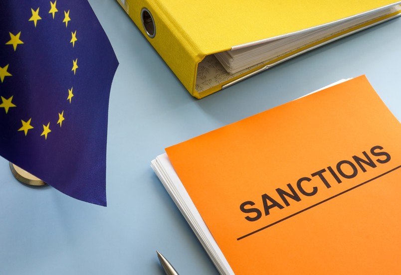  EU sanktioner stockphoto