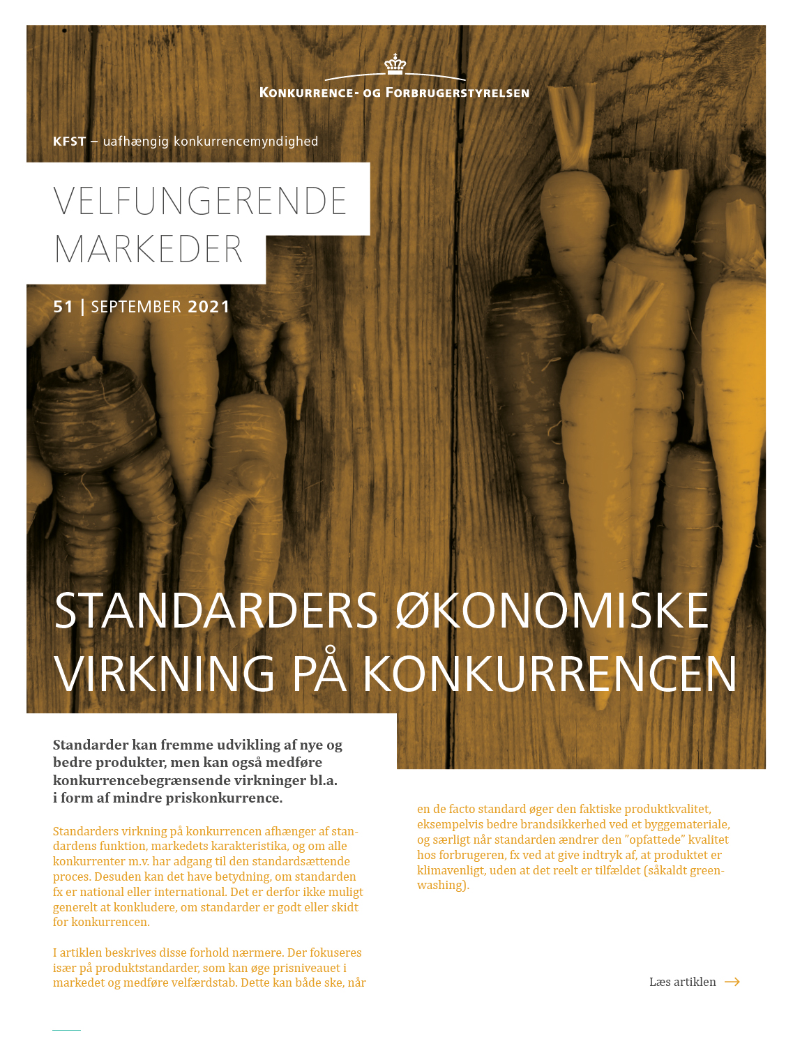 Standarders økonomiske virkning på konkurrencen 